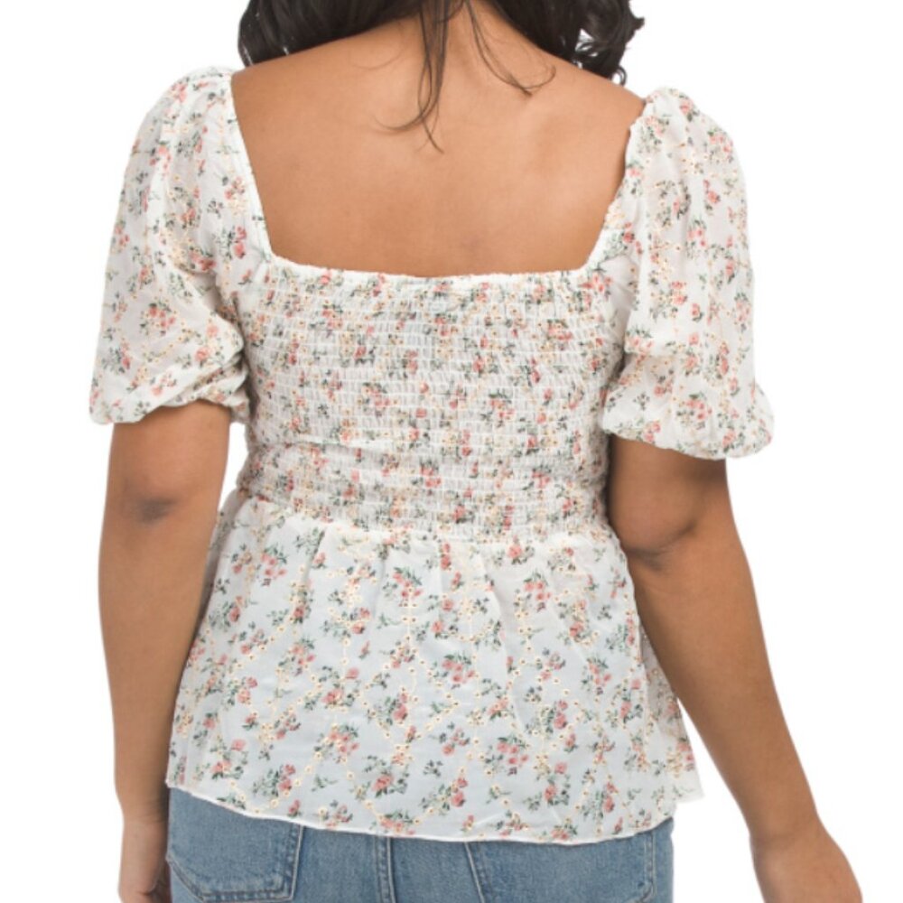 NWT Floral Top - Picture 2 of 2